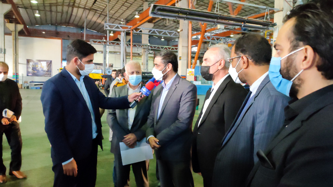 بازدید آقای سعید محمد مشاور رئیس‌جمهور از شرکت ارس خودرو دیزل (آمیکو)